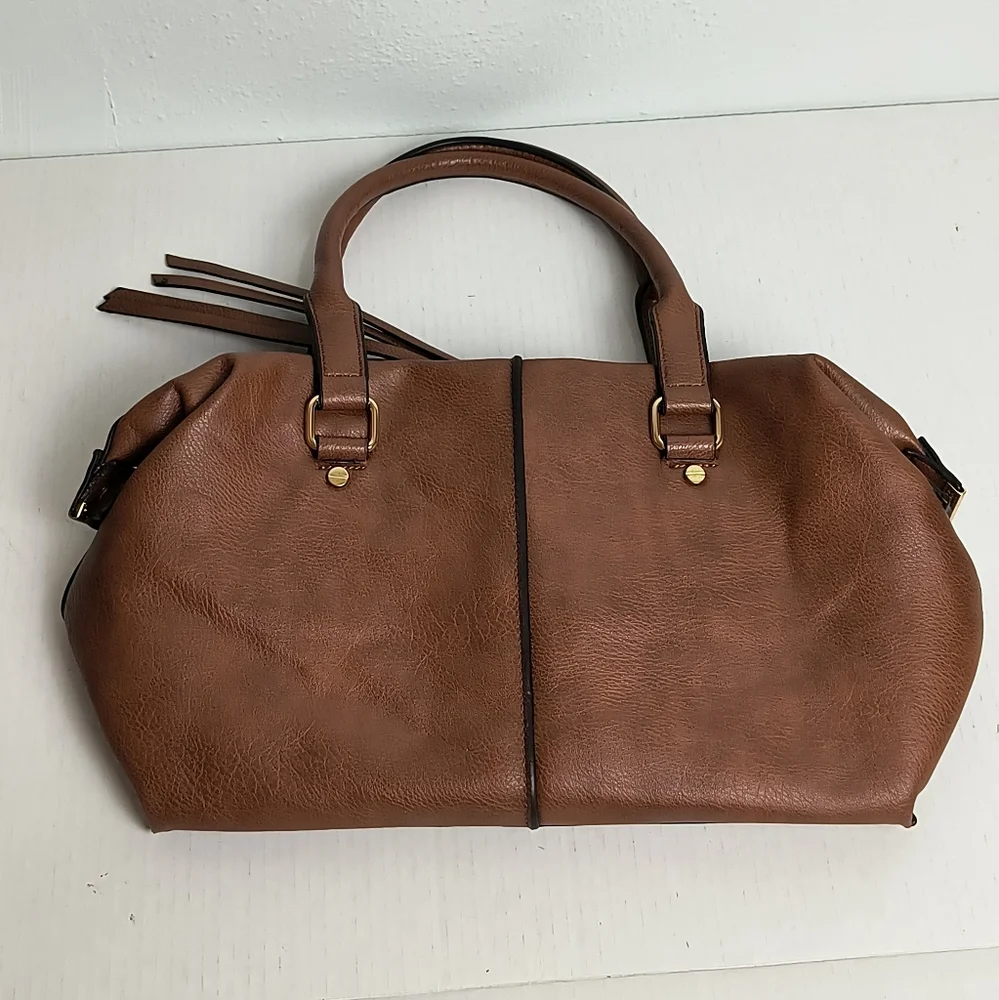 Aldo Brown Satchel Handbags Vintage Style